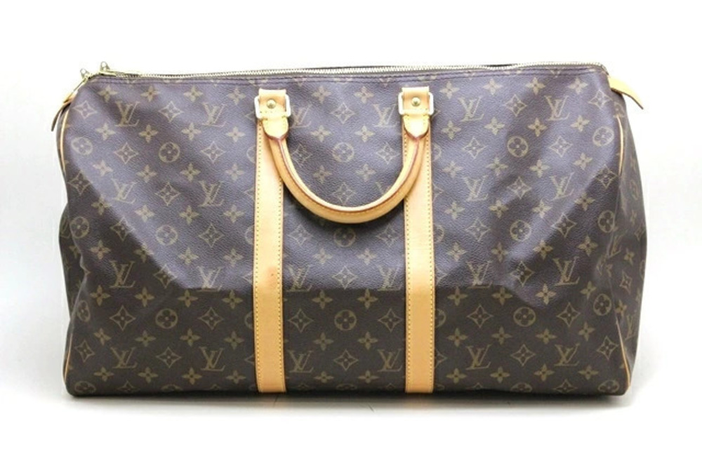 Louis Vuitton YI Keepall Boston Monogram Bag Brown
